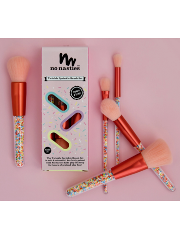 NO NASTIES KIDS Twinkle Sprinkle Brush Set