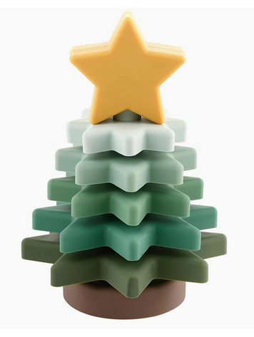 STEPHAN BABY BY CREATIVE BRANDS Stacking Christmas Tree Toy