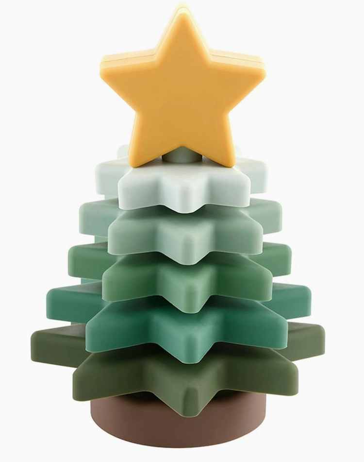 STEPHAN BABY BY CREATIVE BRANDS Stacking Christmas Tree Toy