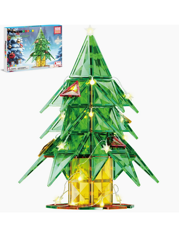 PICASSO TILES Holiday Tree Magnetic Tiles