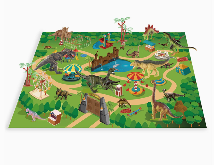 PICASSO TILES Dinosaur Action Toy Set