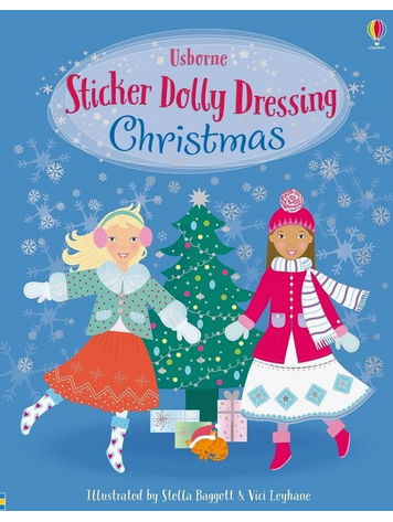 HARPER COLLINS Sticker Dolly Dressing Christmas