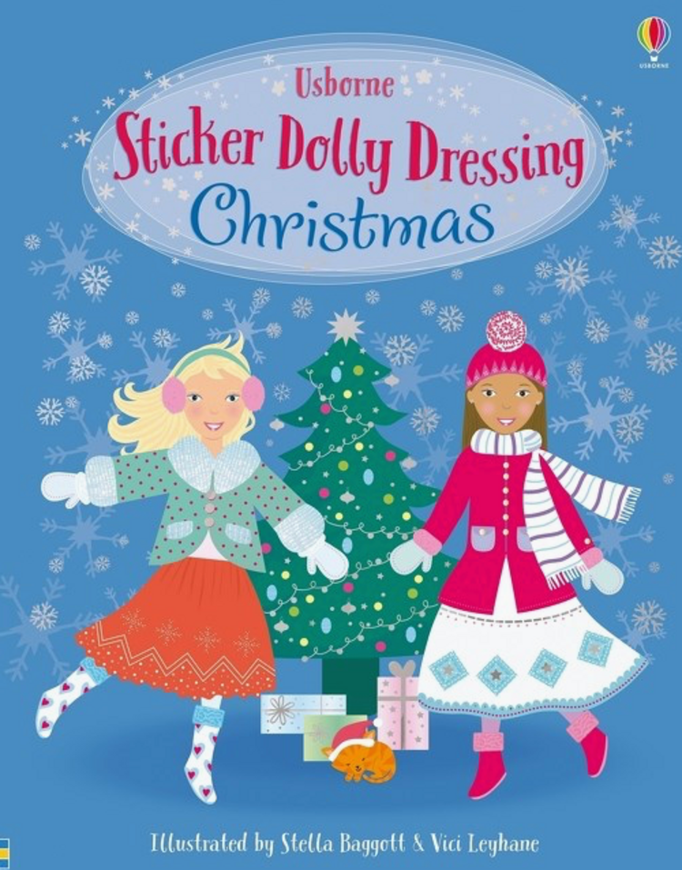 HARPER COLLINS Sticker Dolly Dressing Christmas