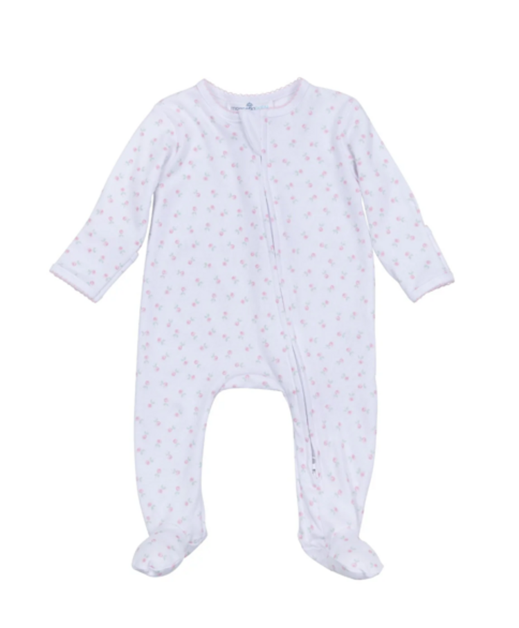 MAGNOLIA BABY Juliette's Classic Zipper Footie