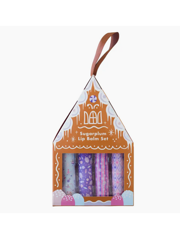 Jollity & Co. + Daydream Society Gingerbread House Lip Balm Set