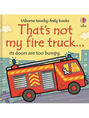 HARPER COLLINS That's Not My Fire Truck Book