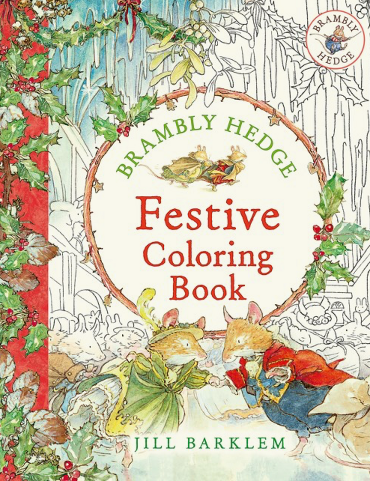 HARPER COLLINS Bramble Hedge: Festive Coloring Book
