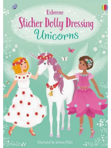 HARPER COLLINS Sticker Dolly Dressing Unicorns