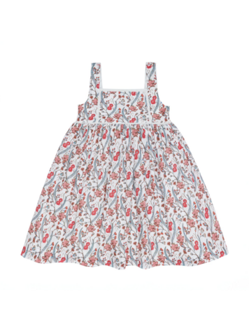 MINNOW Floral Square Neck Dress