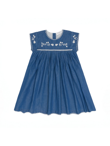 MINNOW Embroidered Dress