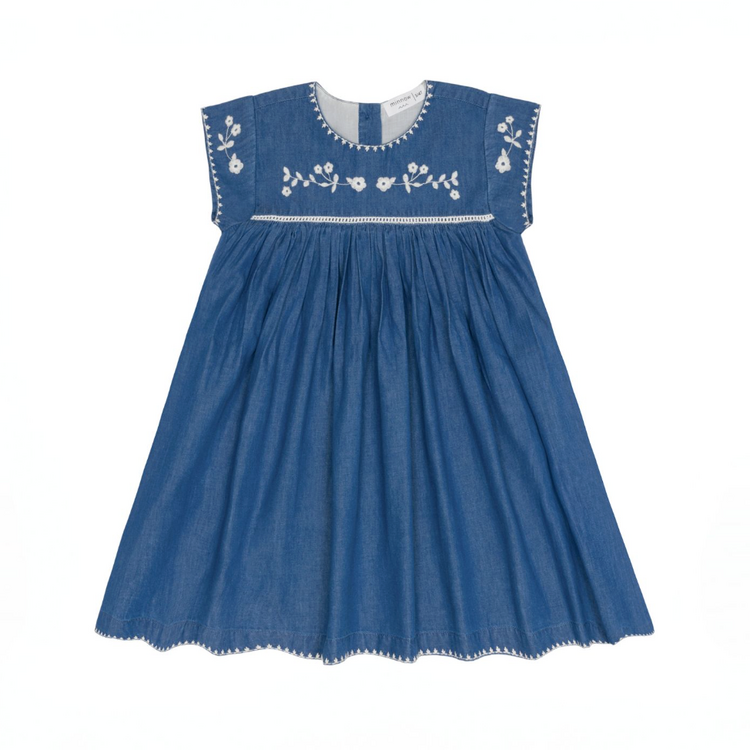 MINNOW Embroidered Dress