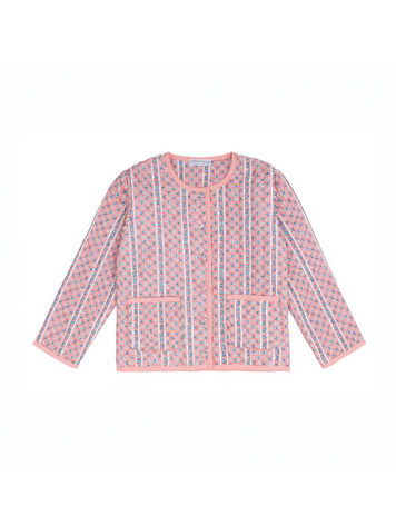 MINNOW Floral Quilted Jacket