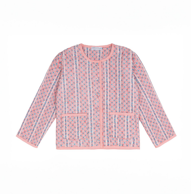 MINNOW Floral Quilted Jacket