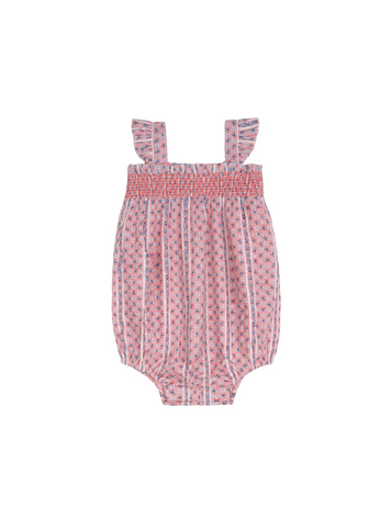 MINNOW Floral Smocked Bubble