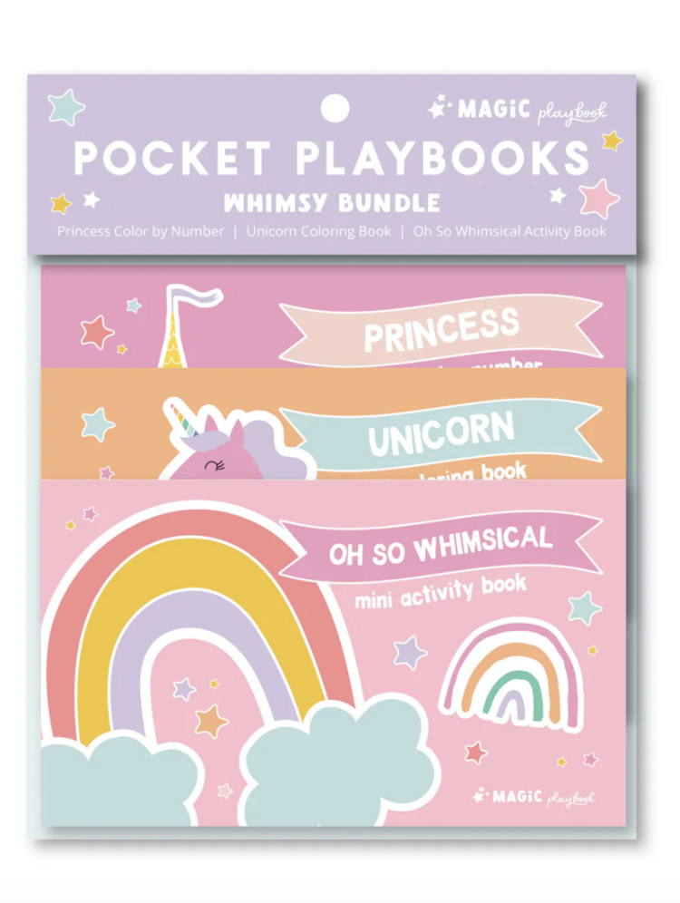 Whimsy Mini Activity Book Set