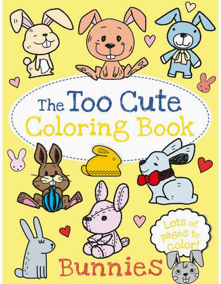 SIMON & SCHUSTER Too Cute Coloring Book: Bunnies