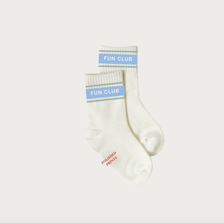 POLISHED PRINTS Fun Club Socks