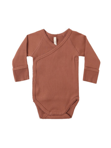 QUINCY MAE Side Snap Bodysuit