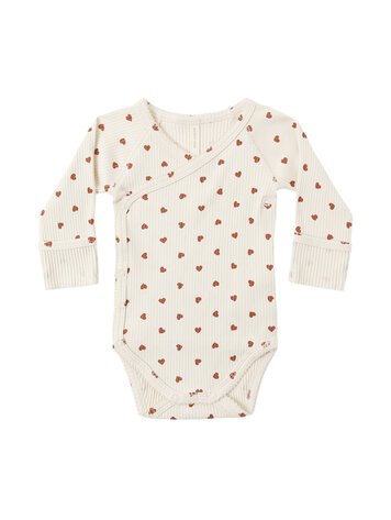 QUINCY MAE Red Hearts Bodysuit