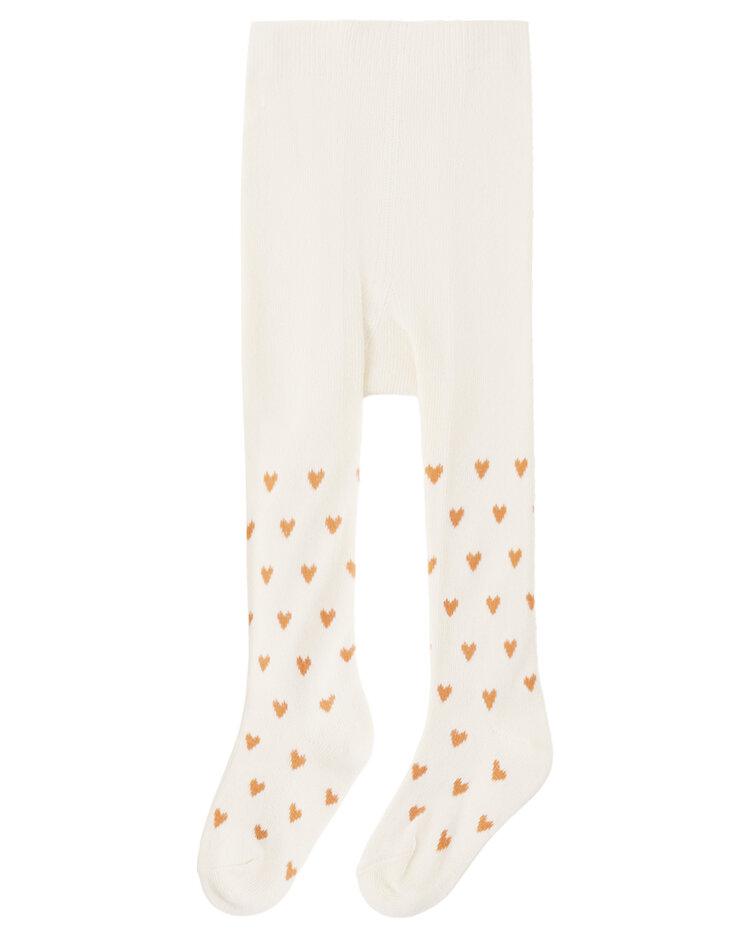 QUINCY MAE Red Hearts Baby Tights