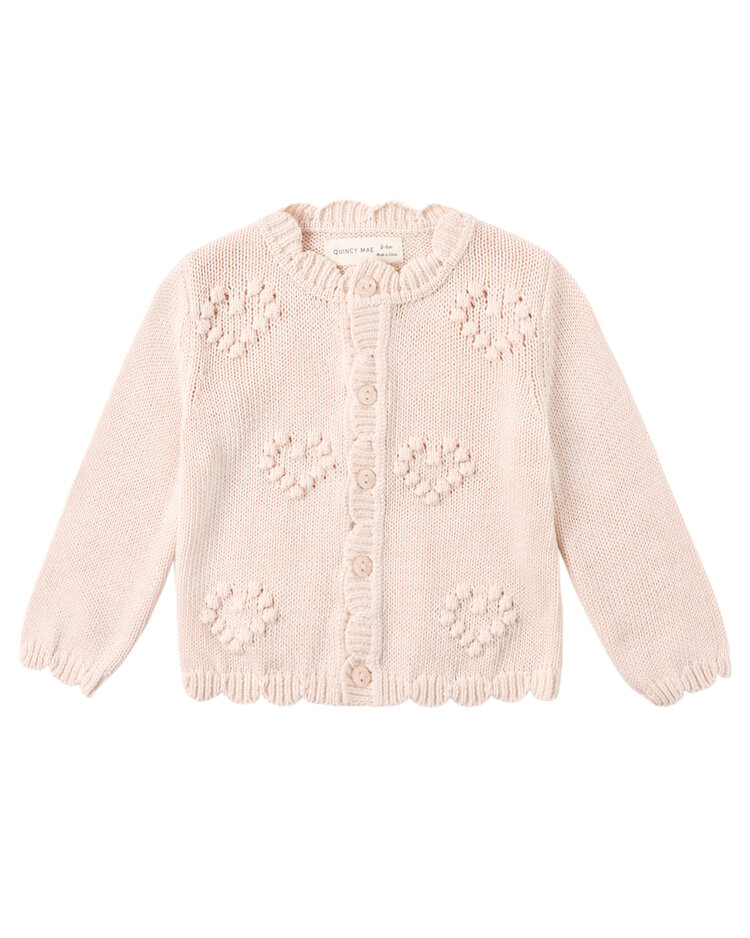QUINCY MAE Knit Baby Cardigan