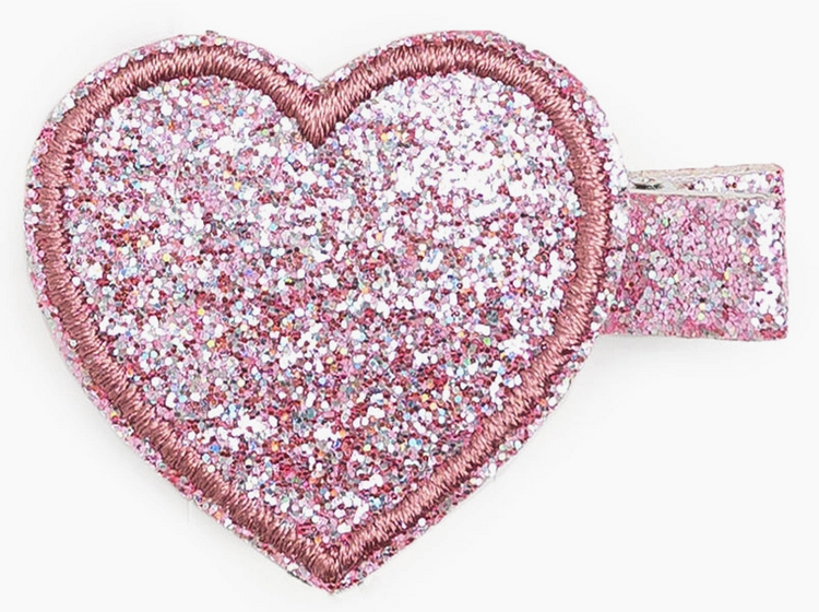 SWEET WINK Pink Heart Clip