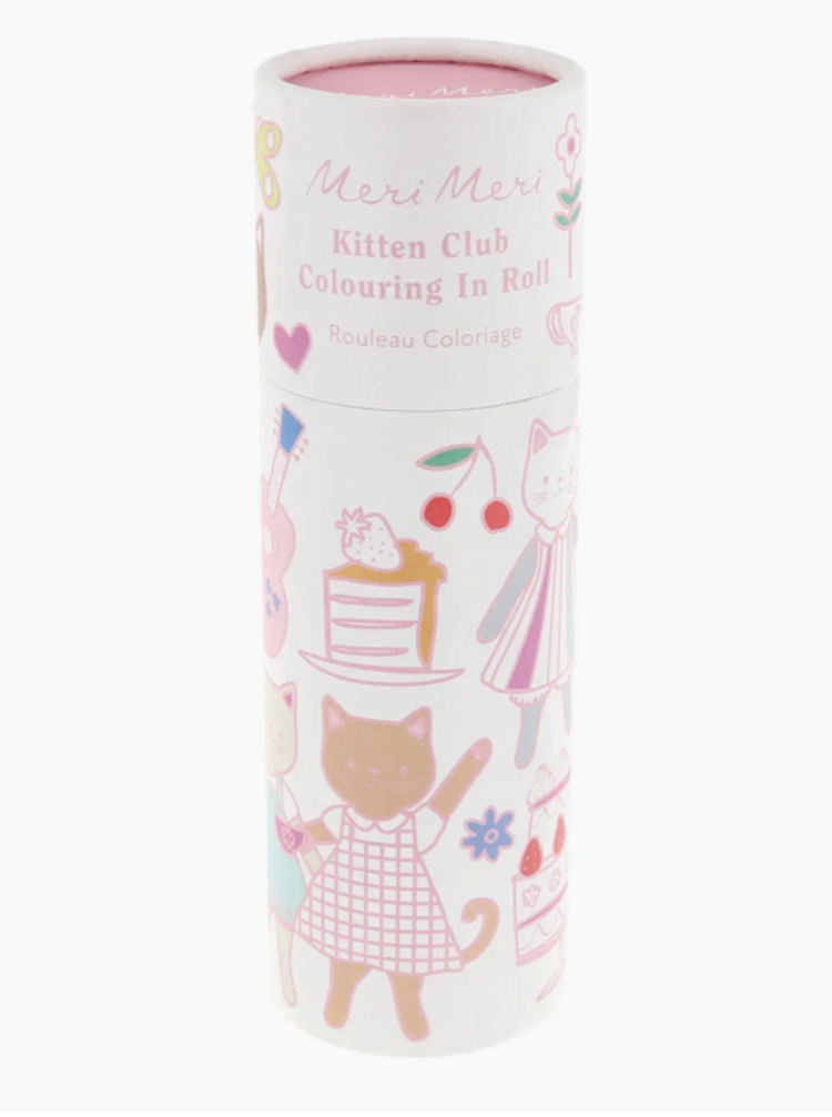 Kitten Club Colouring Roll