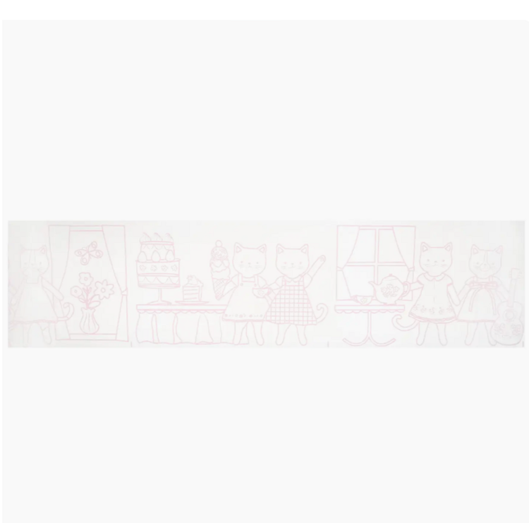 MERI MERI Kitten Club Colouring Roll