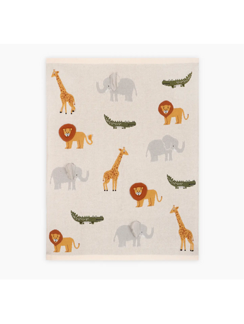 VIVERANO ORGANICS Savannah-Organic 3D  Baby Blanket