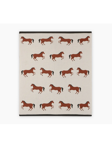 VIVERANO ORGANICS Horse - Organic Baby Blanket