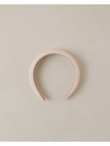 NORALEE Padded Headband - Petal Seersucker