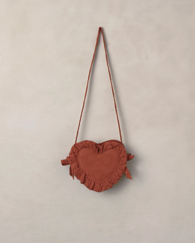 NORALEE Heart Purse - Red