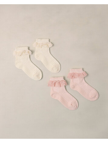 NORALEE Ruffle Baby Socks