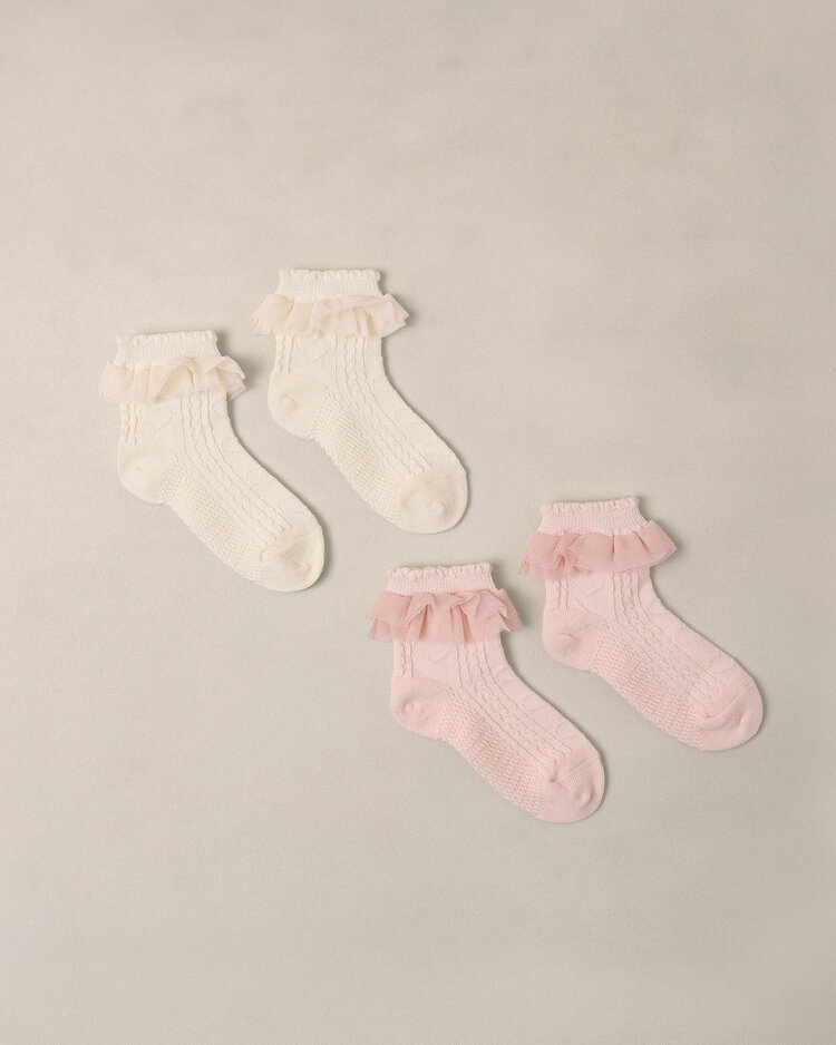 NORALEE Ruffle Baby Socks