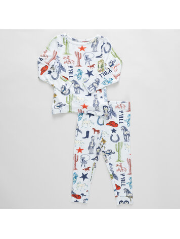 PINK CHICKEN Western Dreams PJ Set