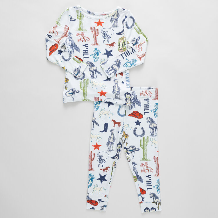 PINK CHICKEN Western Dreams PJ Set