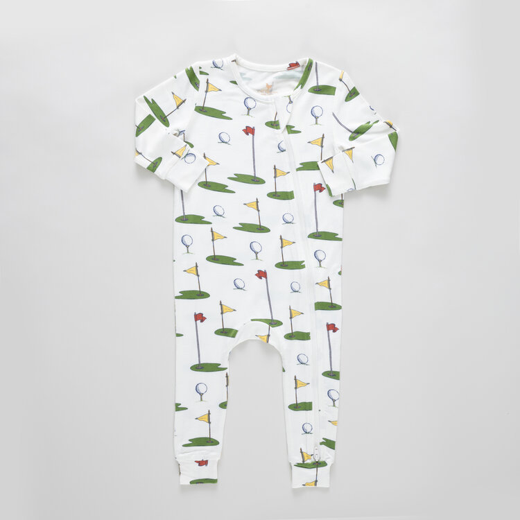 PINK CHICKEN Golf Tournament Romper