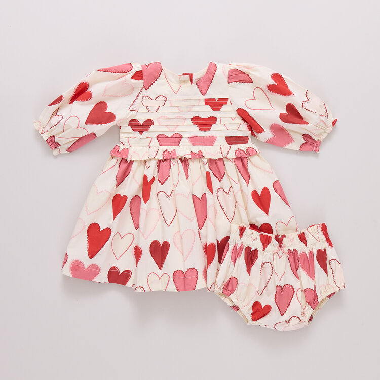 PINK CHICKEN Renee Baby Dress Set