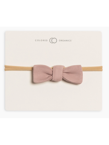 Classic Cotton Dainty Bow - Mauve