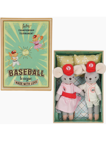 LEVLOVS Baseball Mice Set