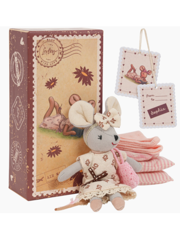 LEVLOVS Sophia Mouse in Stamp Holder Box