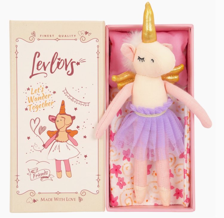 LEVLOVS Unicorn Bella In Box