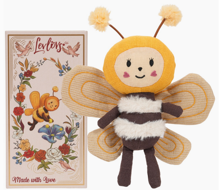 LEVLOVS Bee Plush In Box