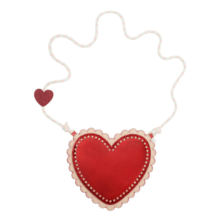 Mimi & Lula Scalloped Heart Bag