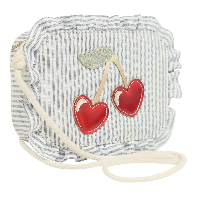 Mimi & Lula Striped Cherry Bag