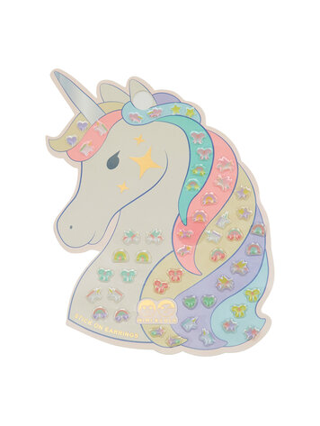 Mimi & Lula Unicorn Stick On Earrings