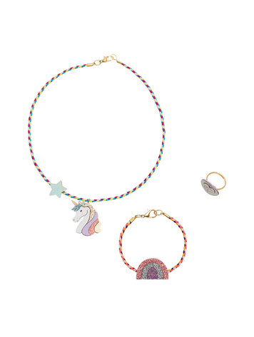 Mimi & Lula Unicorn Jewelry Set