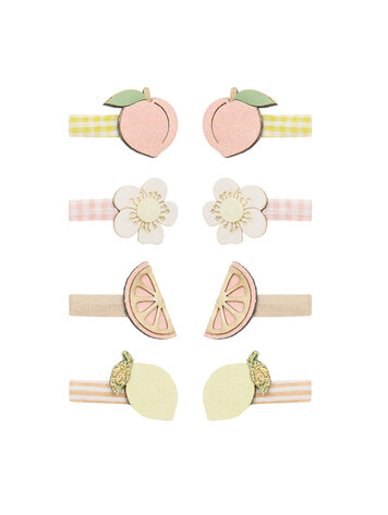 Mimi & Lula Peachy Citrus Mini Clips