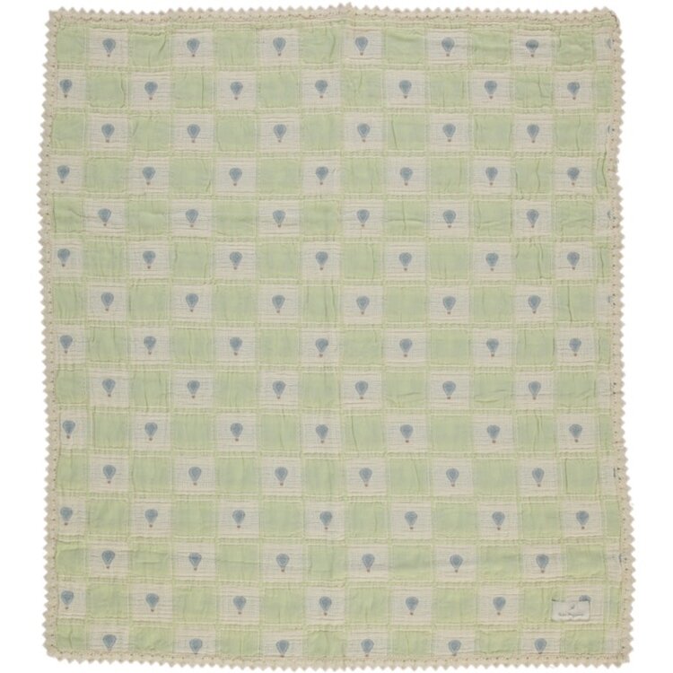 BEBE ORGANIC Balloon Blanket - Green