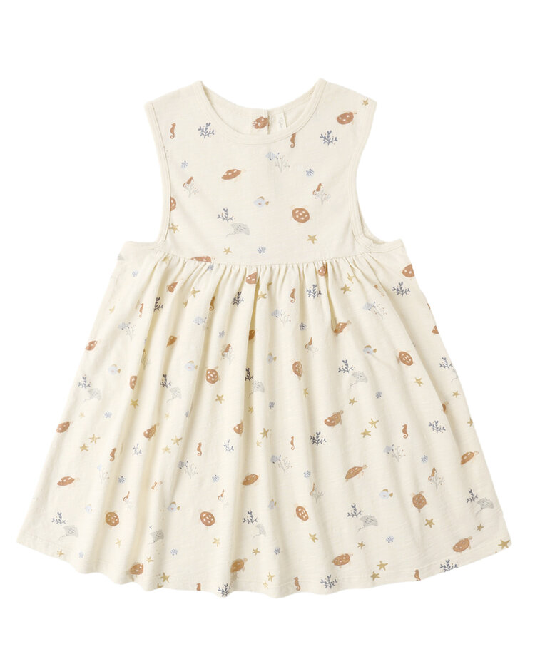 RYLEE AND CRU Layla Aquatic Baby Dress